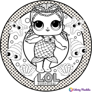 LOL Dolls coloring page