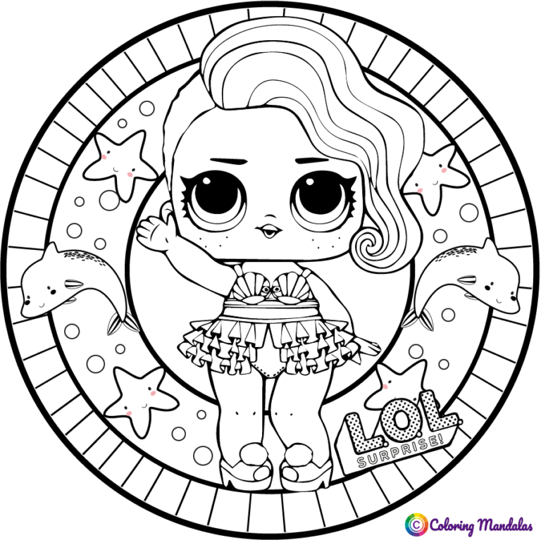 lol dolls coloring pages