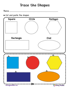 trace shapes worksheet